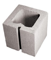 BLOCK NW 8X8X8 HALF BLOCK